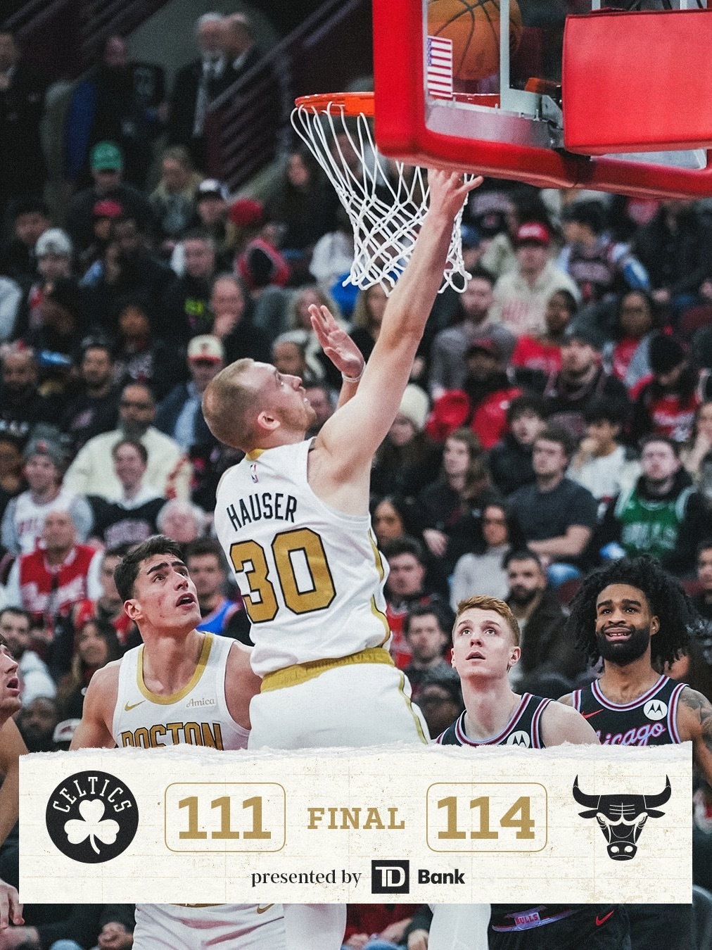 凯尔特人国度 FINAL : Boston Celtics 【 111-114 