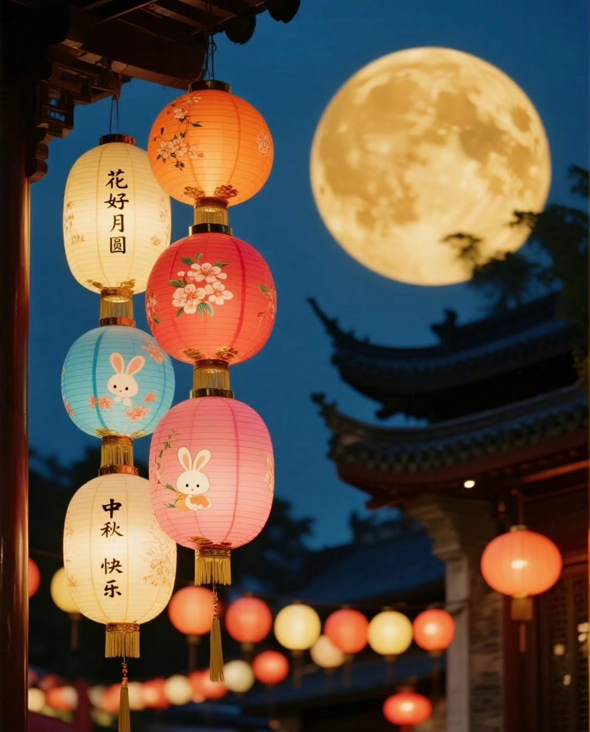 年轻人过中秋，不被传统形式束缚。可以短途出游追月亮，也可以宅家煮茶赏月，吃喜欢的