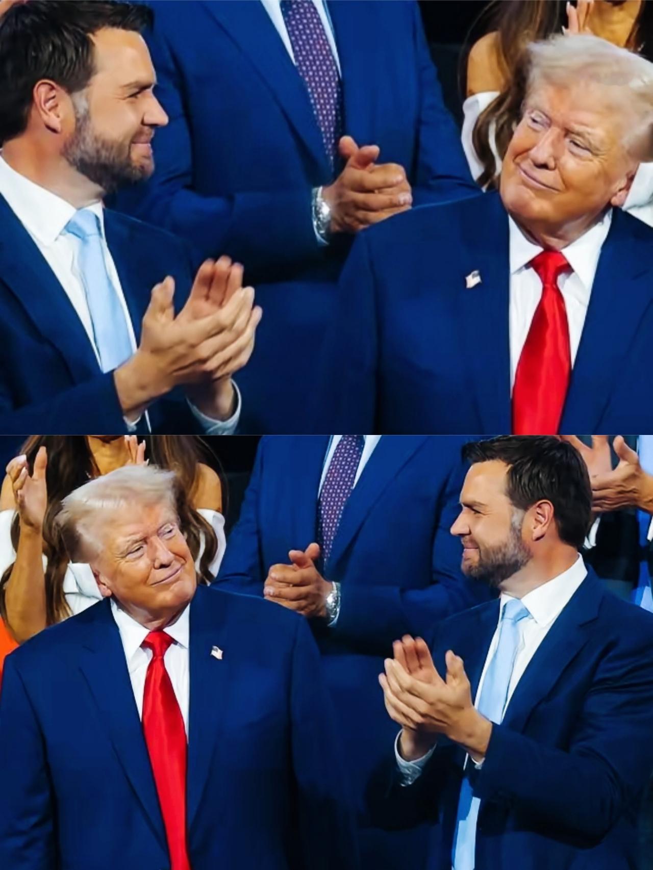 特朗普看向万斯的表情，是不是很耐人寻味啊？
特朗普看向万斯时的表情，是什么意思呢