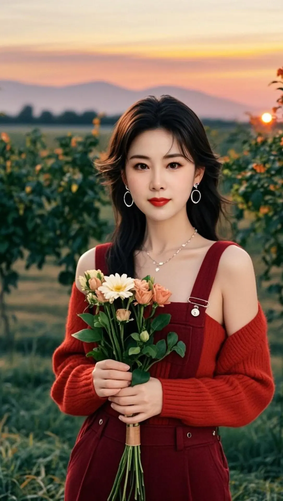 AI田园氛围感写真 ai创作