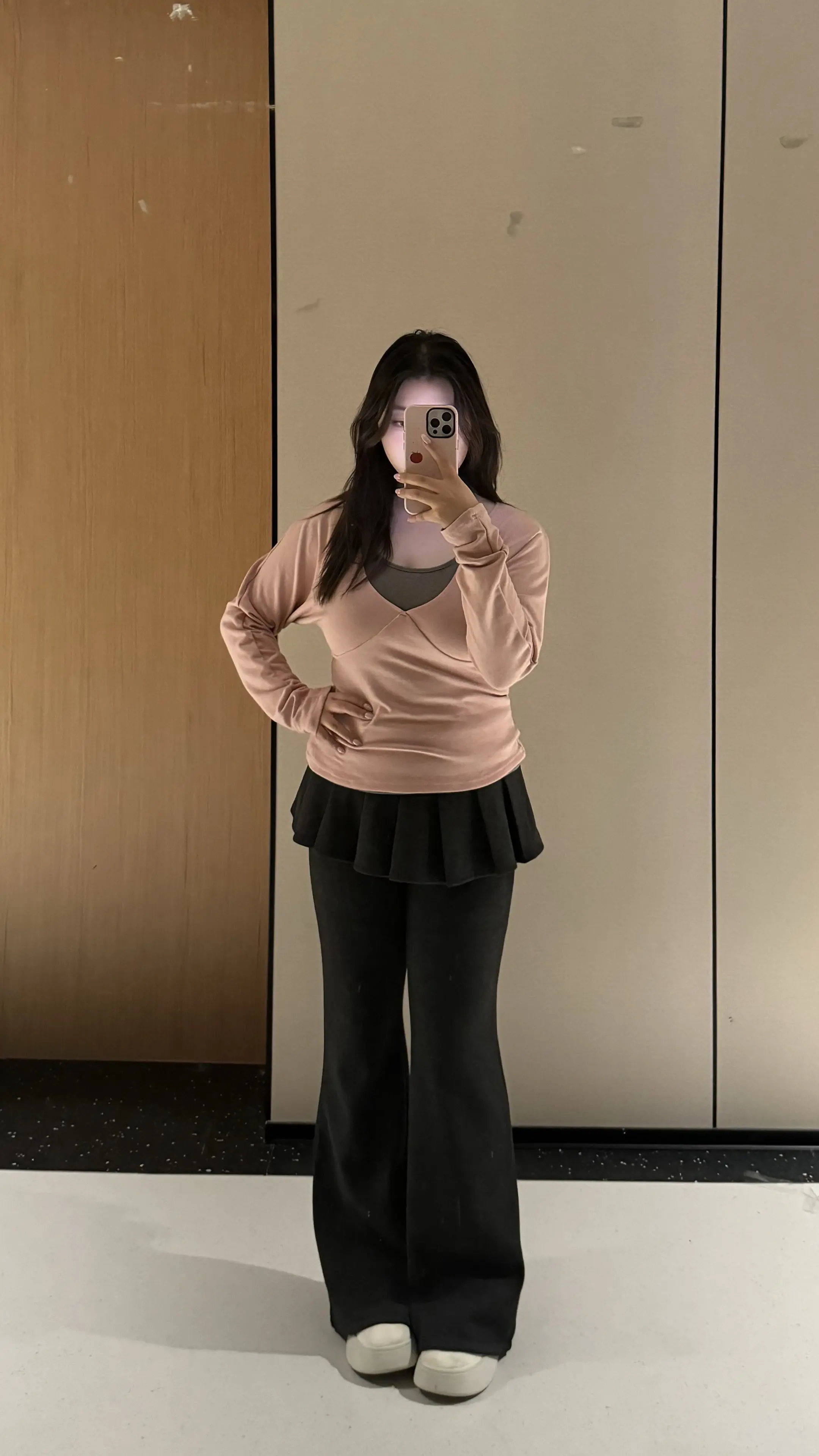 显瘦穿搭 微胖穿搭 苹果型身材 ootd穿搭 藏肉显瘦穿搭