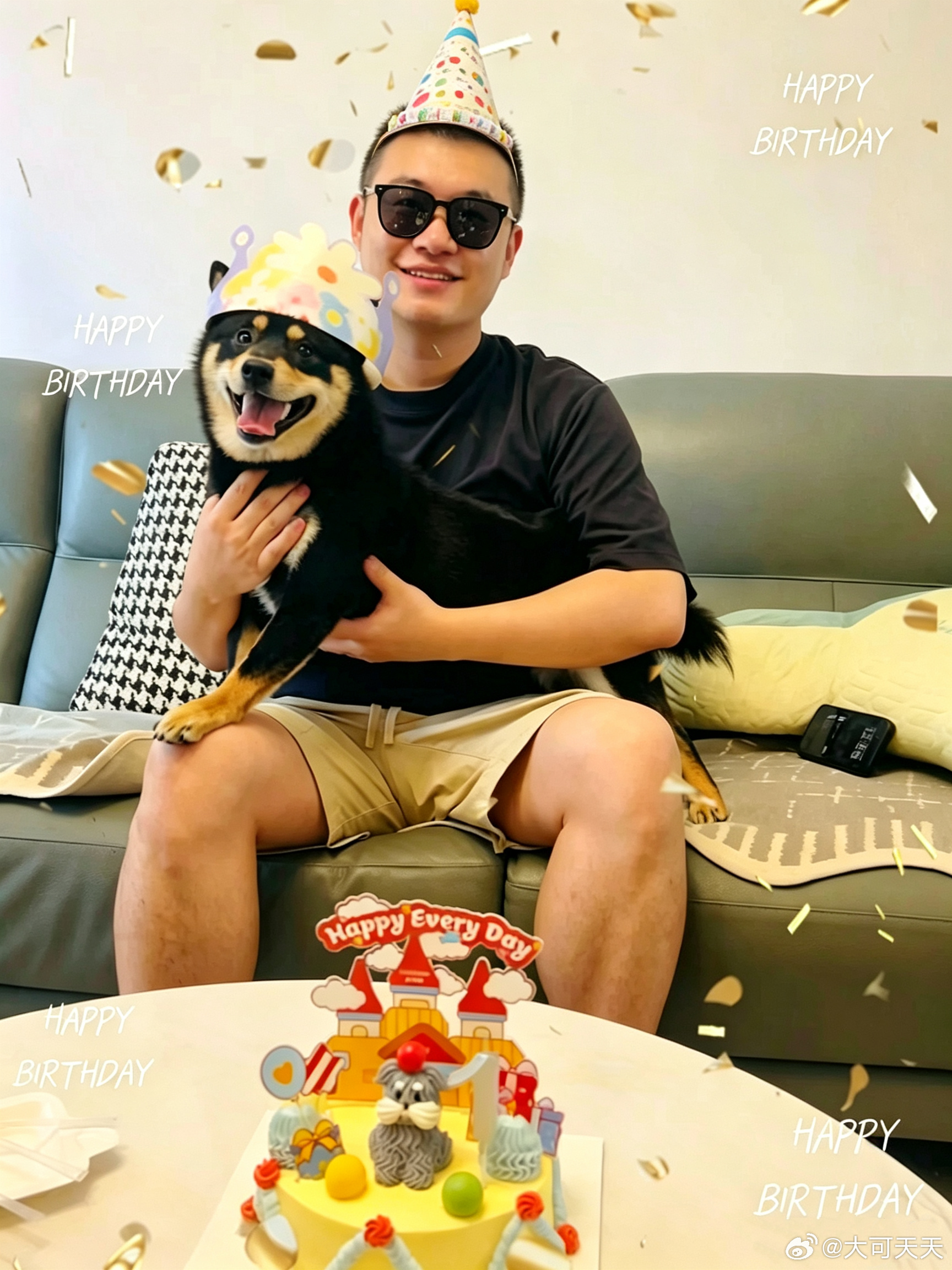 小猪🐷一岁啦🎂 