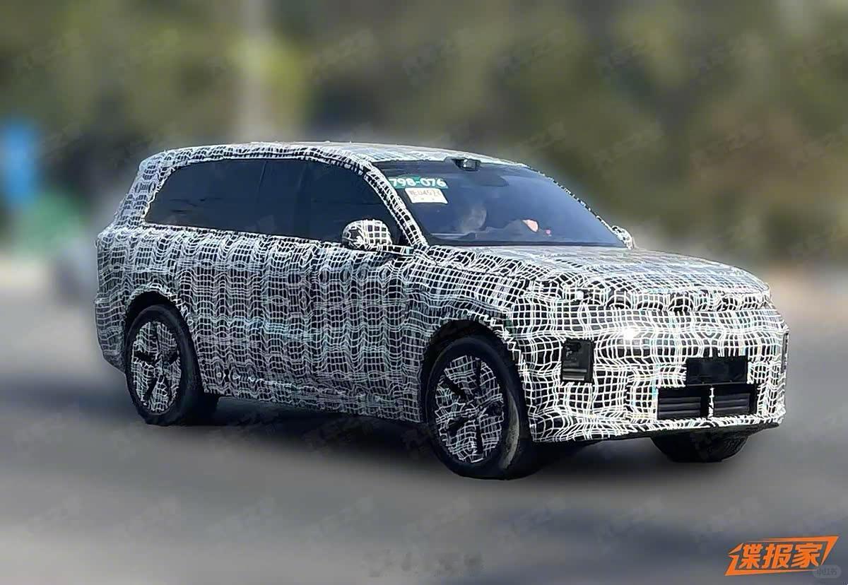 改款理想L9测试车曝光，期待一下有什么跨越式的升级？比如大电池、5C超充……理想