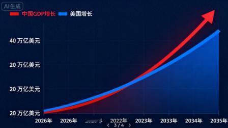 随着人民币不断升值，2025年中国GDP将超过20万亿美元，再次逼近美国的7成，