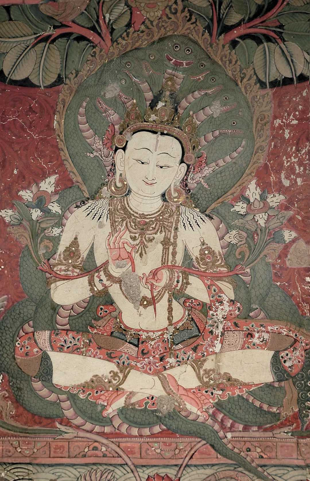 夏鲁寺龙尊王祝蛇年大吉