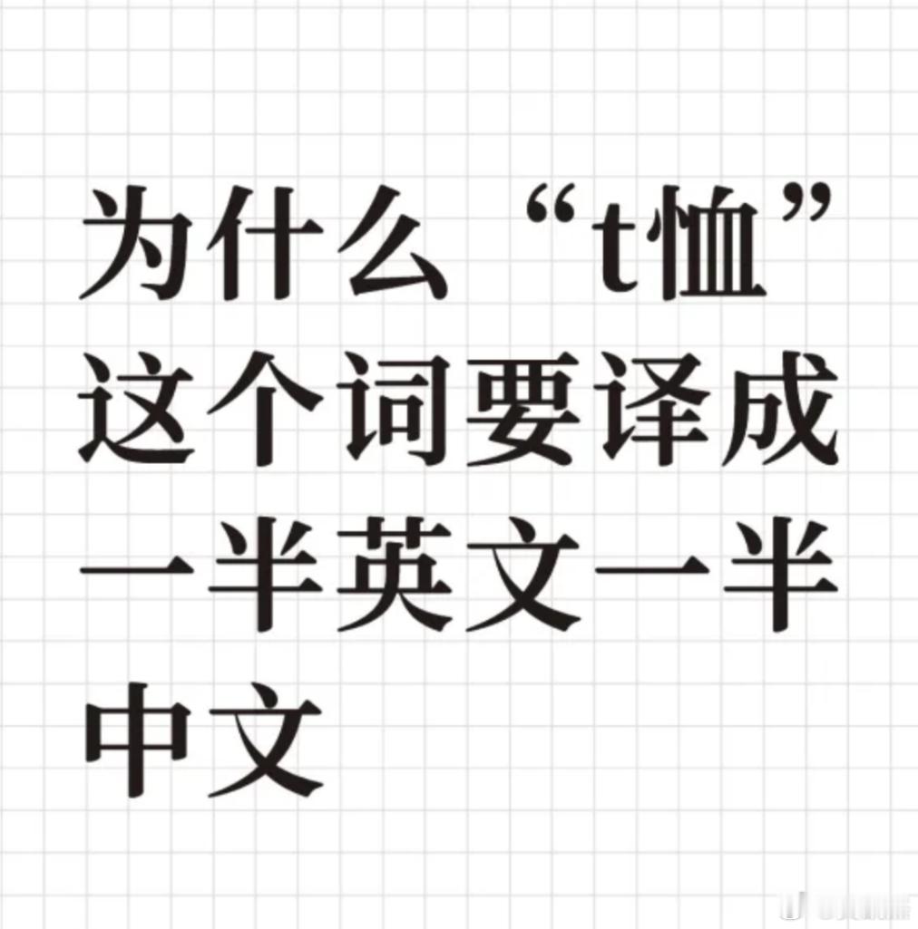 除了T恤，还有没有类似一半英文一半中文的词？T恤在你们那里叫什么？话说为什么这些