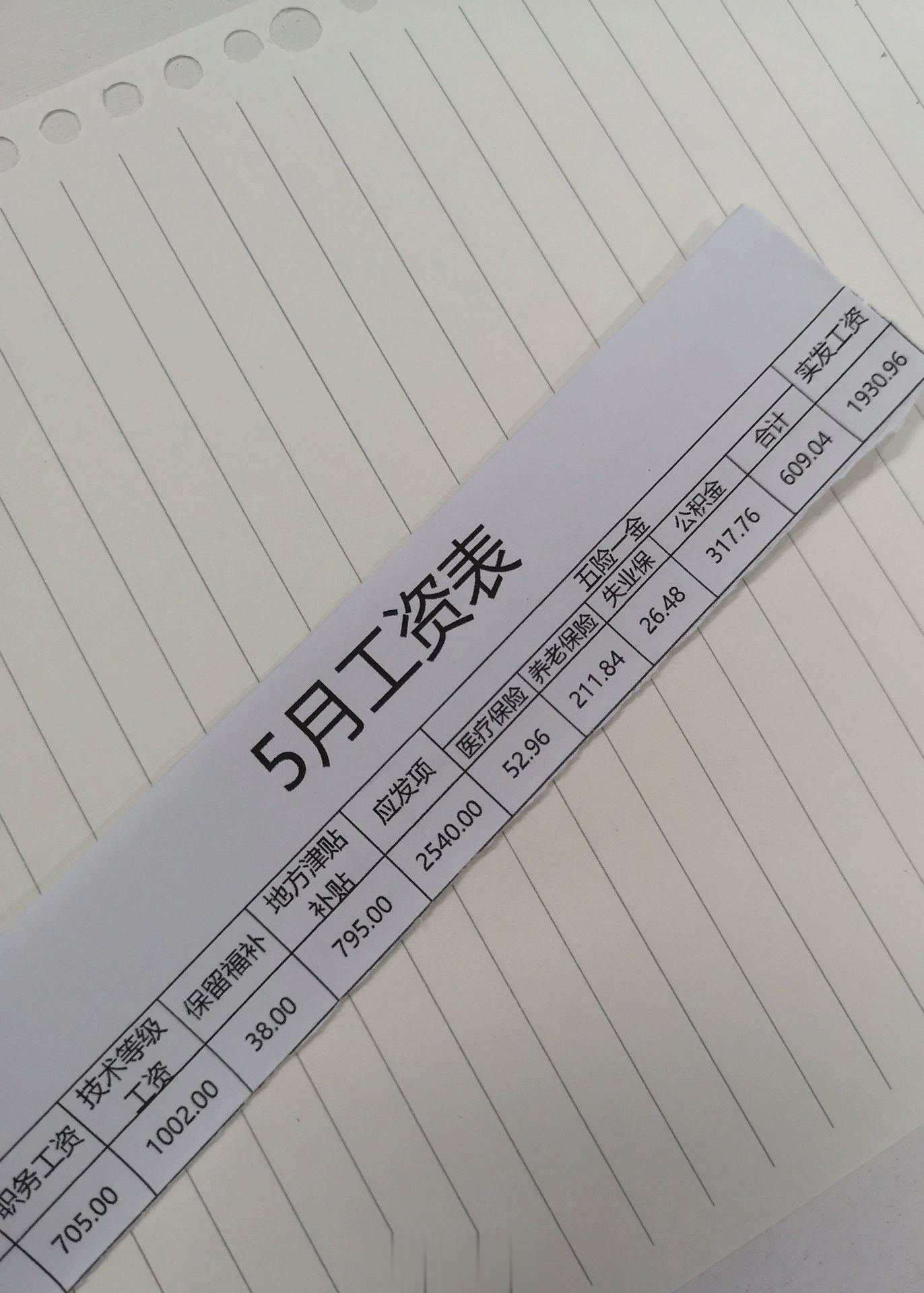 我妹的国企工资，看完一点都不羡慕了... ​​​