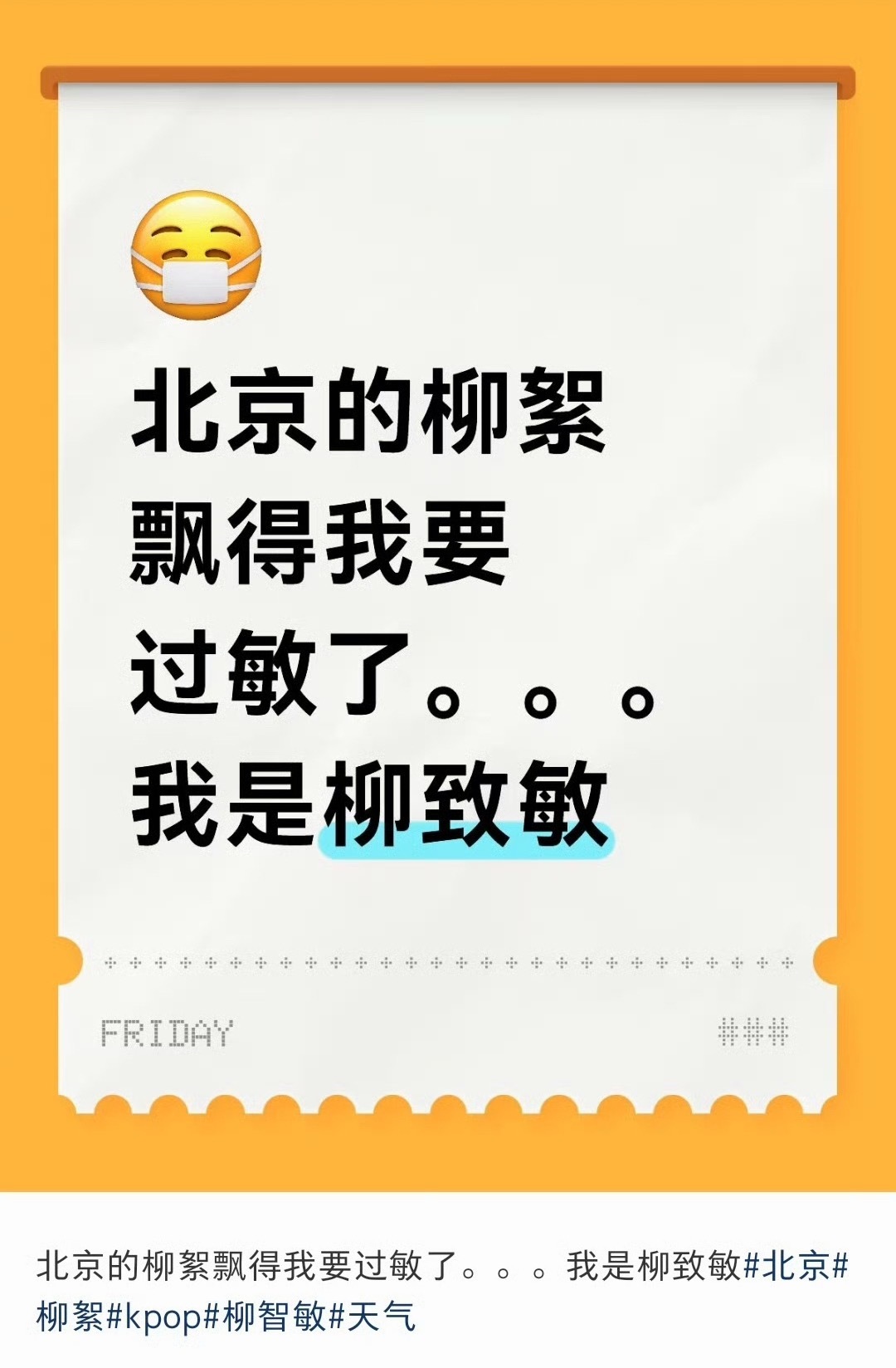 柳絮不是CP 名吗？？？？柳致敏