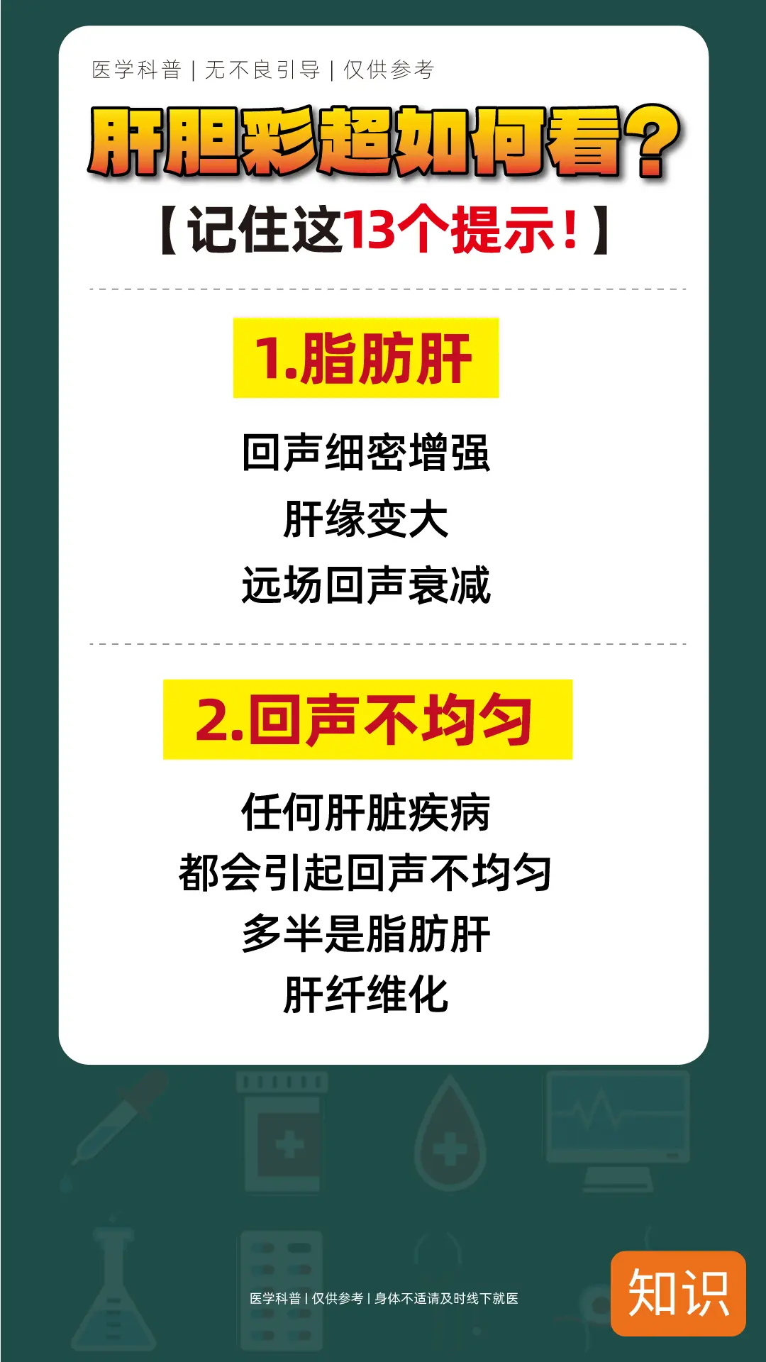 拿到肝脏彩超的报告，要怎么看呢？