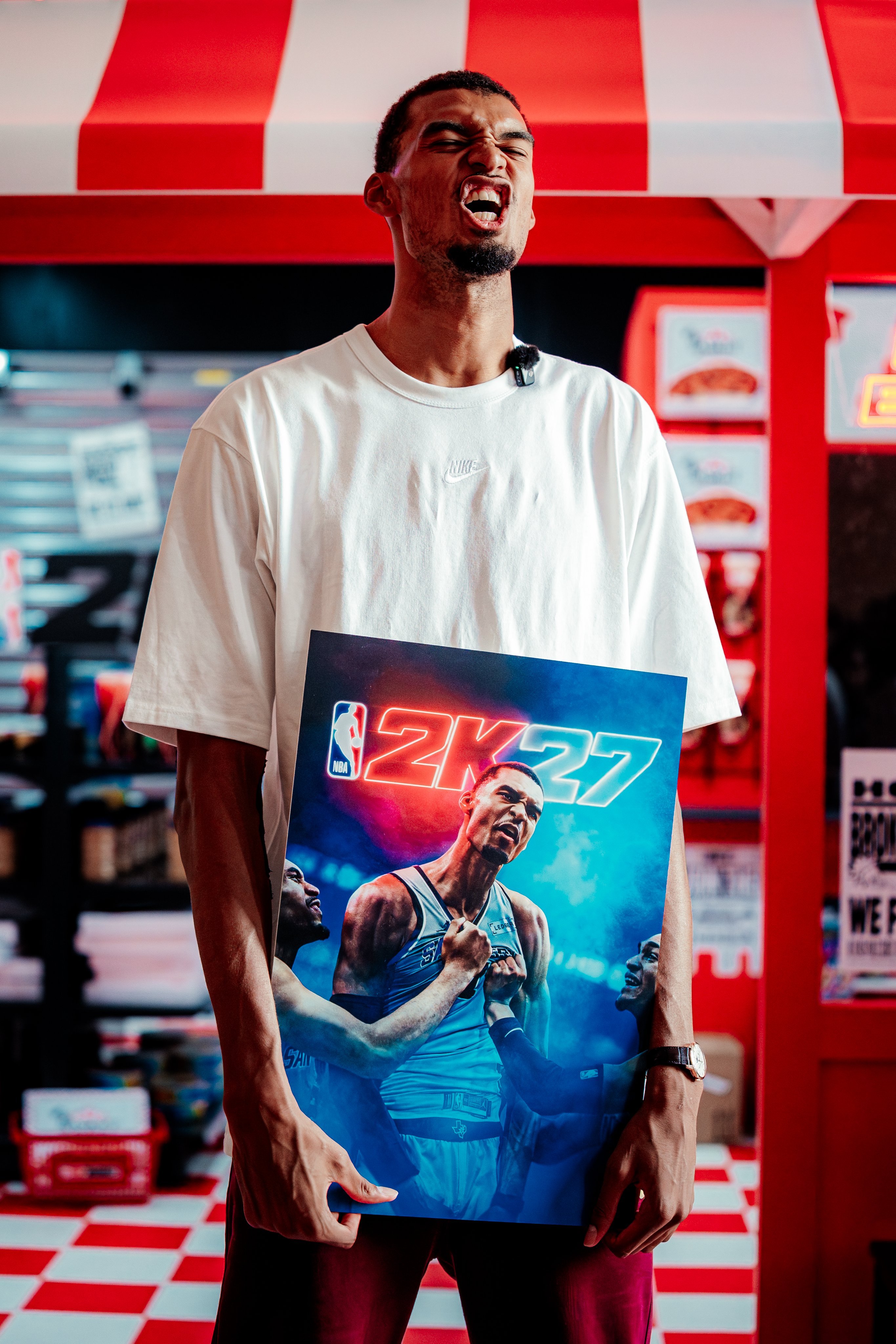2K27封面男孩文班亚马nbaNBA2K27