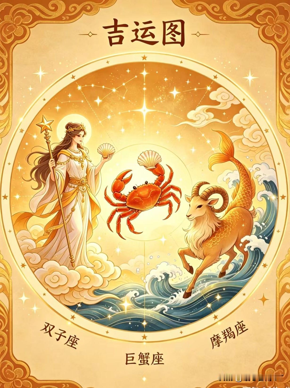 🌖 6月3日·周三·农历四月十八｜十二星座每日运势✨
周三的天象整体比较稳定，