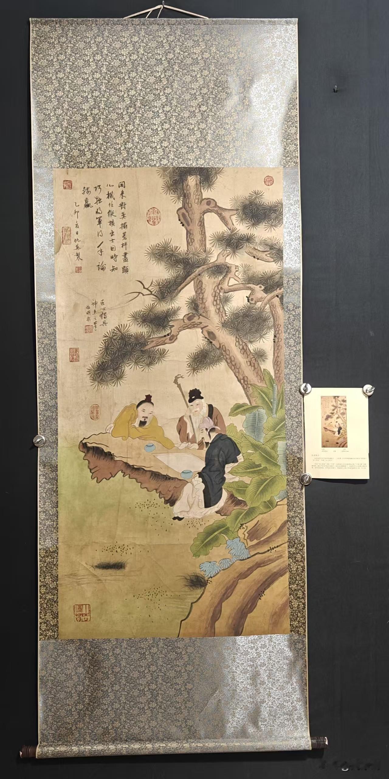 仇英作品，喜欢，就是看不懂仇英画 仇英山水画卷 仇英画卷
