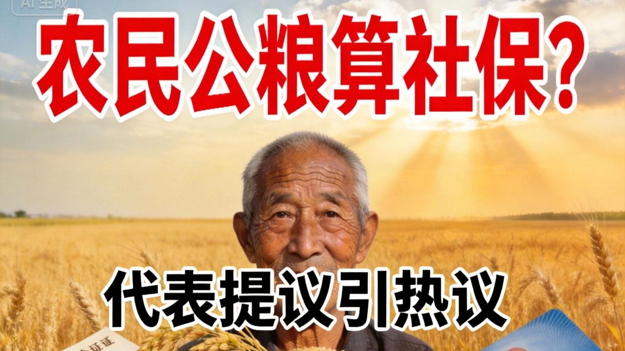以前农民交的公粮究竟能不能算社保？我认为农民交了几十年的公粮，按理说公粮也是农业
