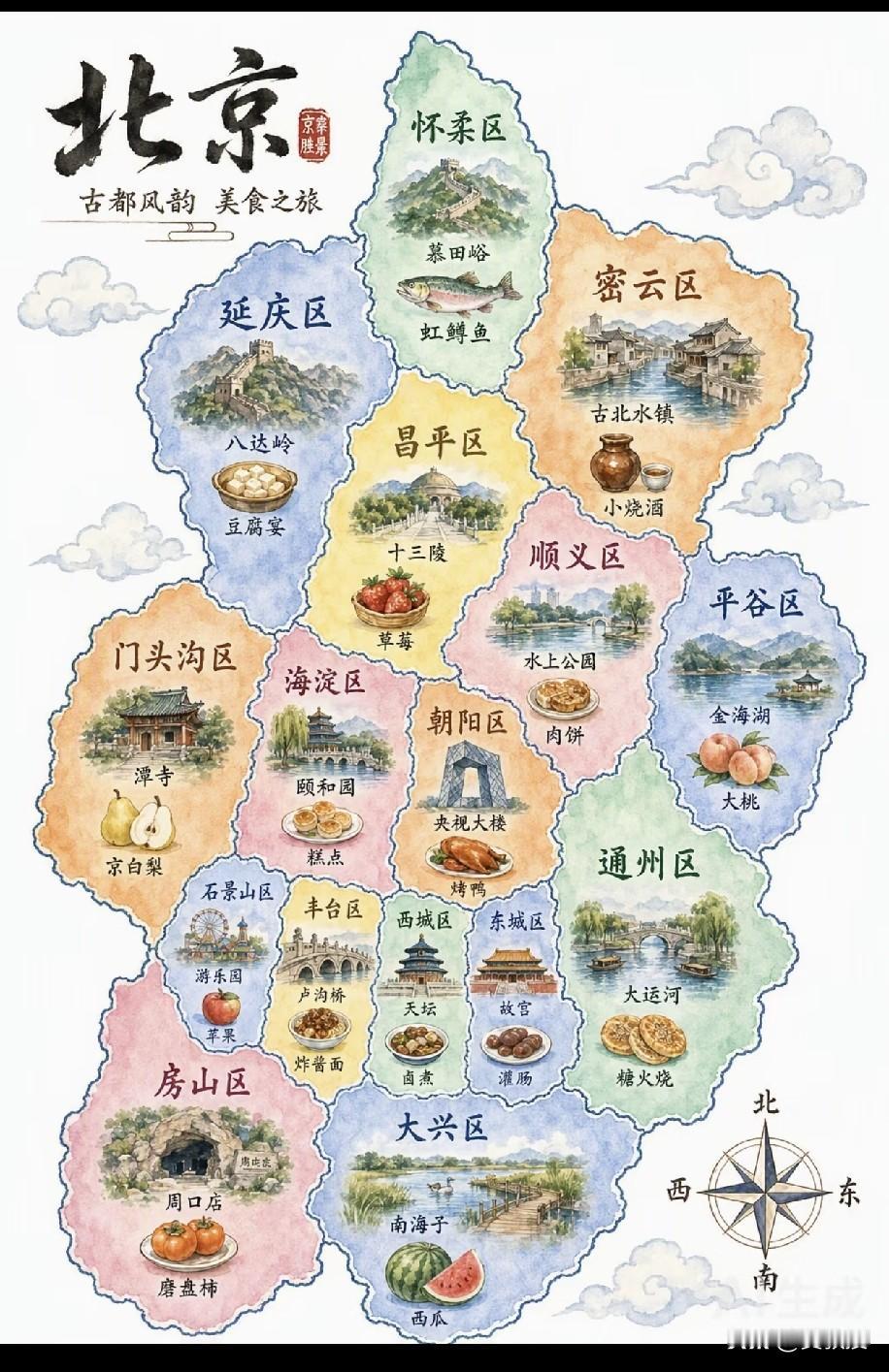 北京这些特色食品
你都吃过哪些？
我基本都吃过[呲牙]