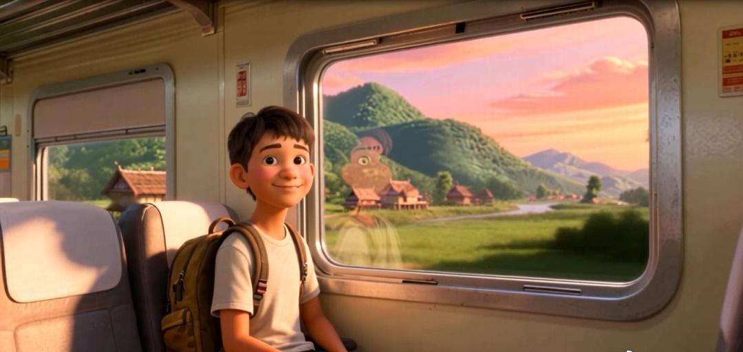 晨光再启，钢铁动脉奔涌不息。《会讲故事的列车》第二集《钢铁动脉 贸易循环》温暖上