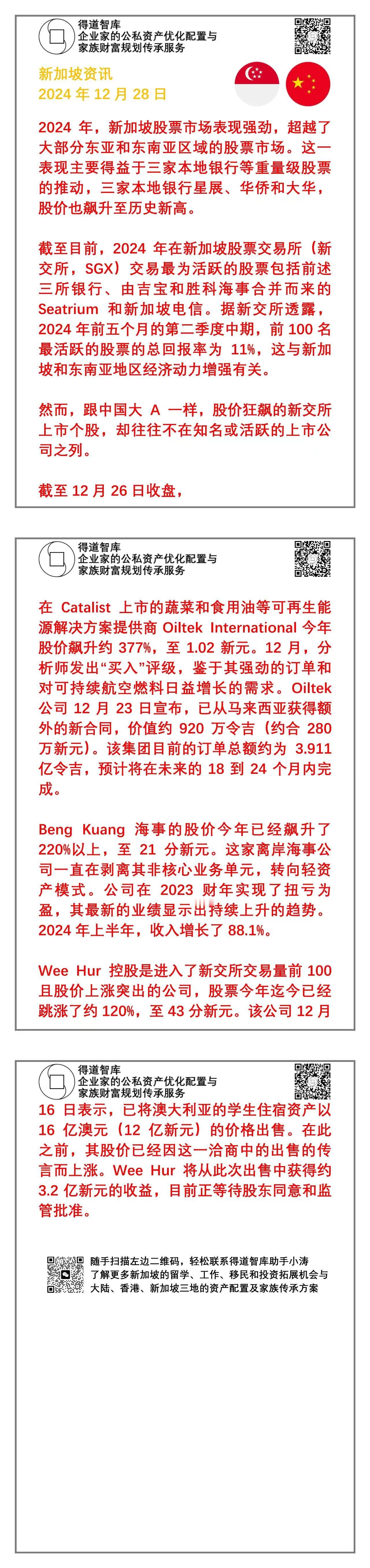 图一：我相信新加坡股市未来五年的表现，新加坡的股市、加密数字资产和绿色可持续发展