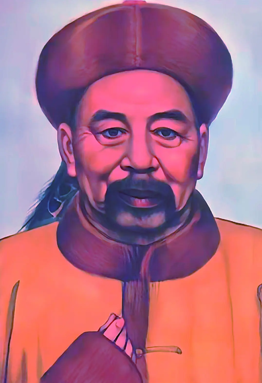 左宗棠大人的字画，字画图片之所以会横着摆放，这也是迫于无奈，因为字画图...