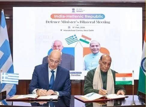 🇬🇷🇮🇳 印度与希腊签署国防工业合作宣言

印度国防部长拉菲克·辛格和希