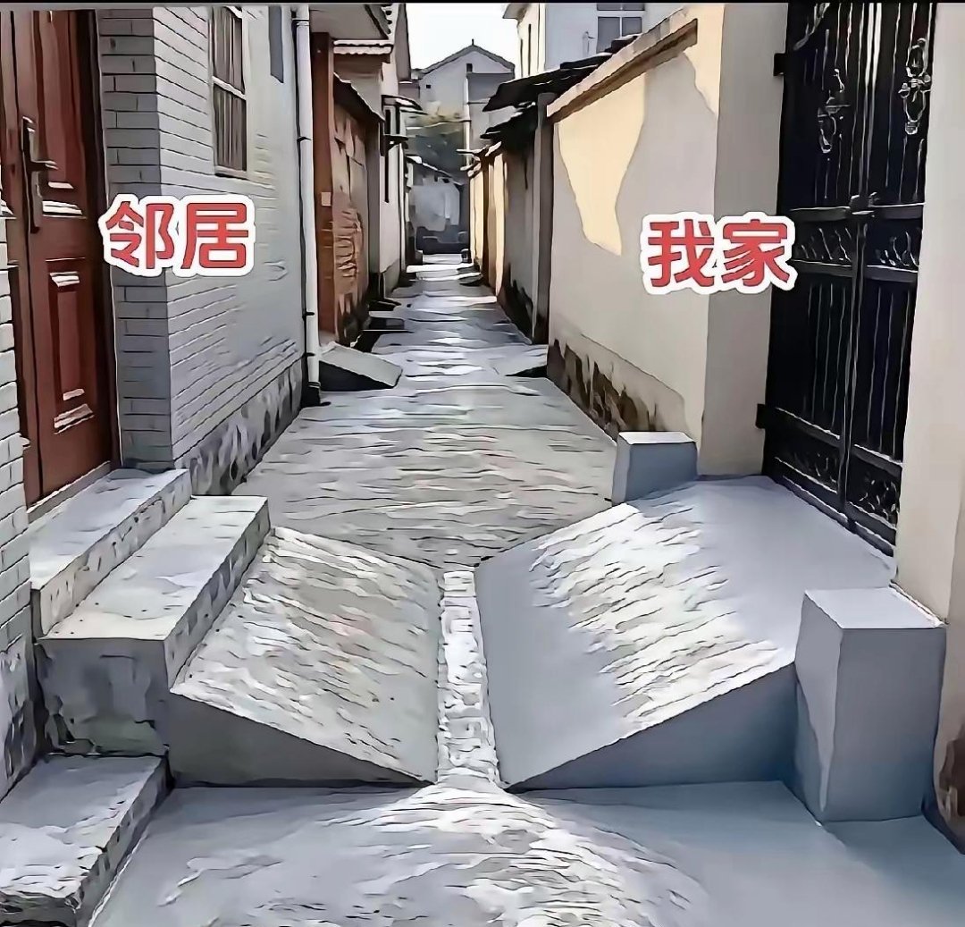 这两家都是人才，聪明绝配！邻居真是倒霉了。 ​​​