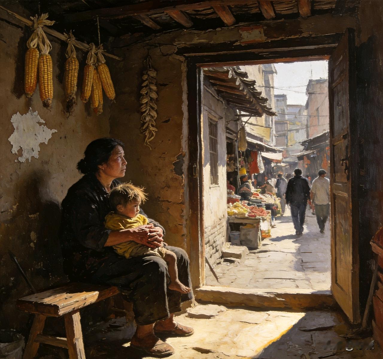 下联: 请君落墨