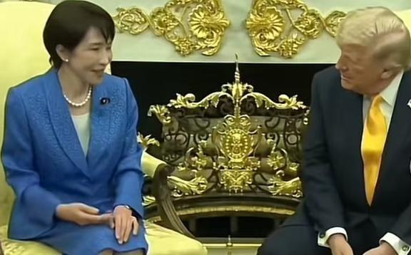 真的笑不活了，高市早苗太会整活了，白宫大型社死现场！、3月19日，高市早苗访问白