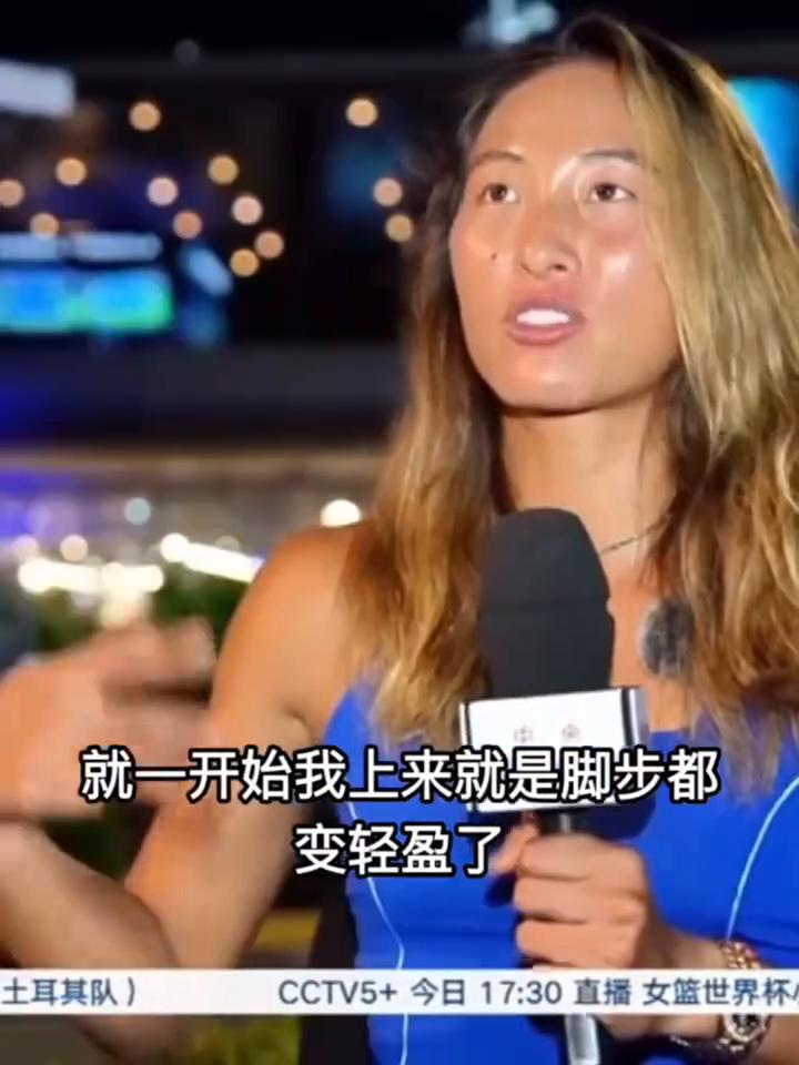 在第二盘的时候，那个时候非常的热，而且我整个人汗水出的很多，全身上下都已经被汗湿