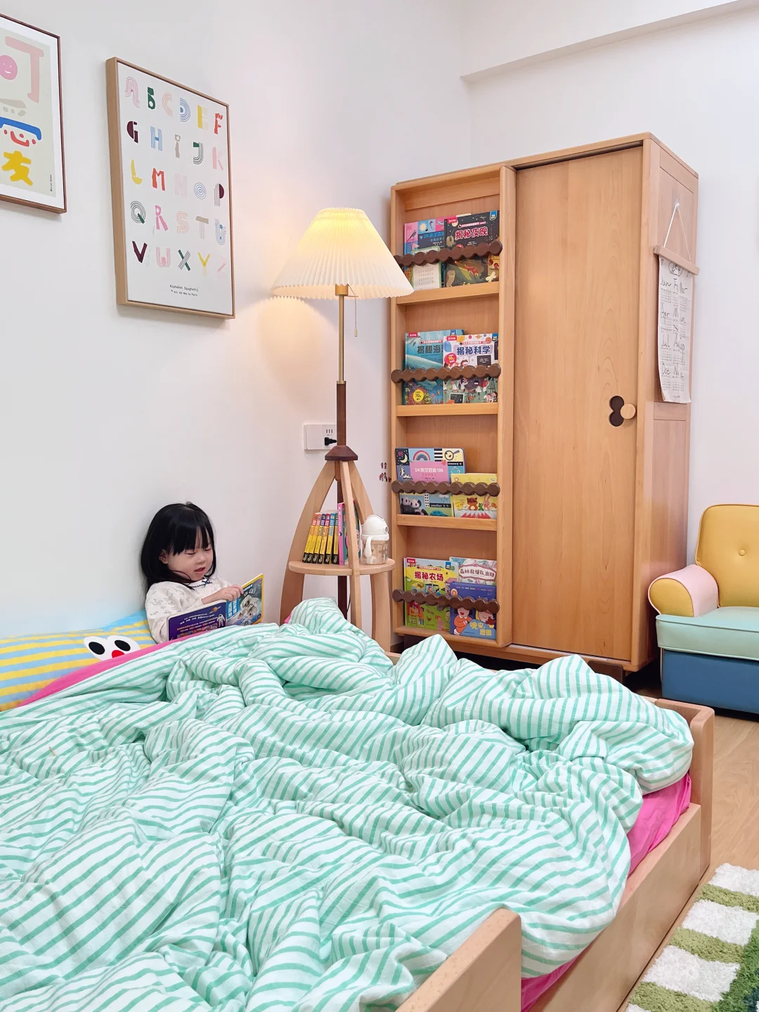 🔥儿童房≤10㎡的，真的适合地台床！