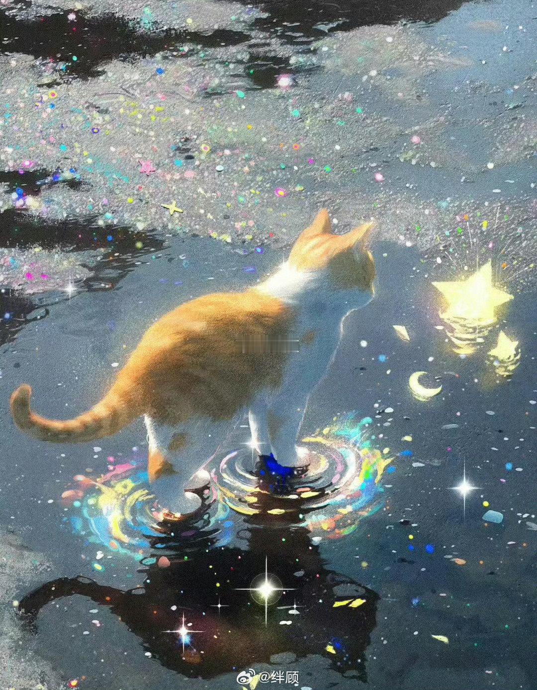 招财猫刷到请不要无视，真的很灵 ​​​