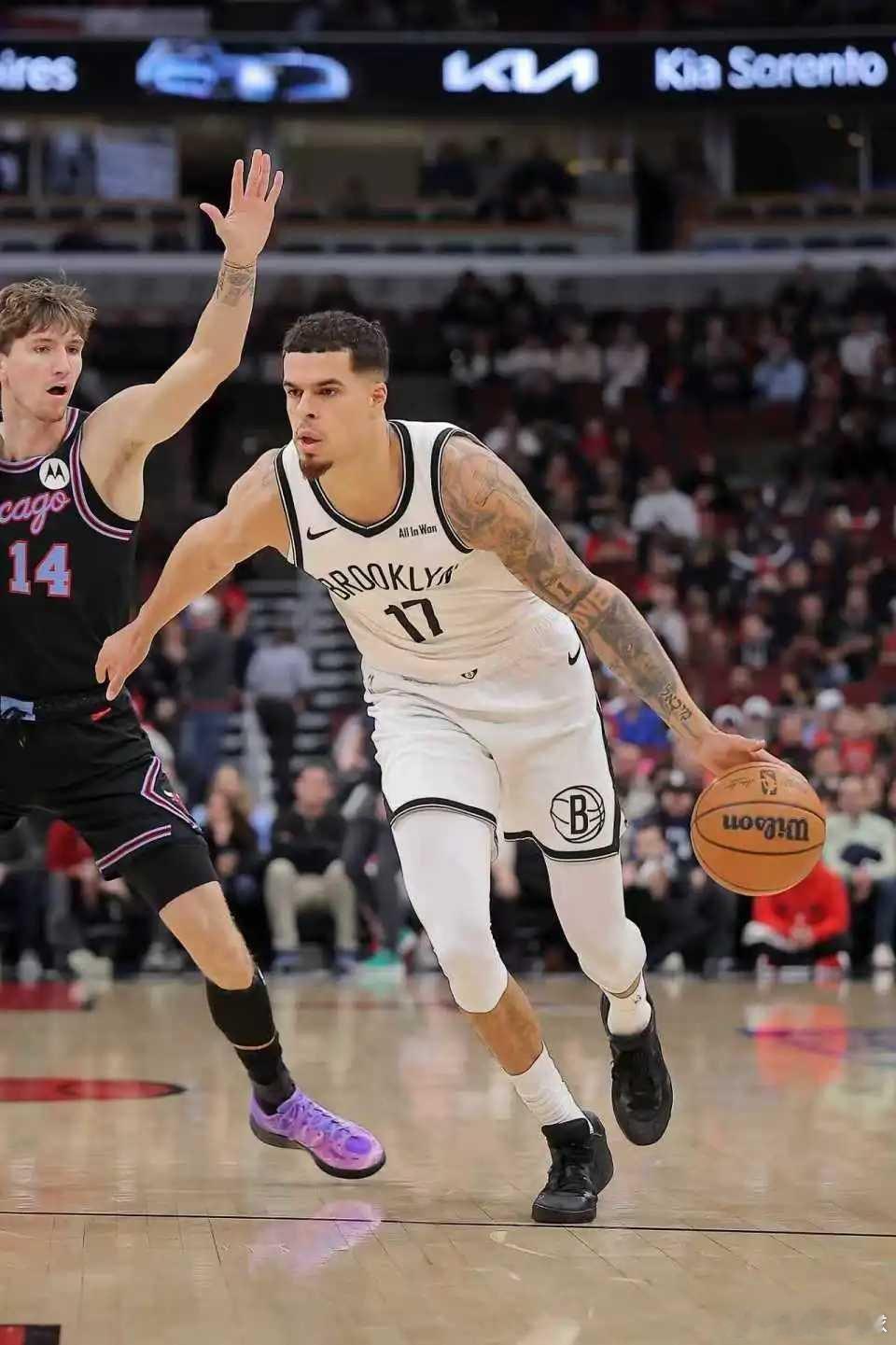 篮网113-103送公牛5连败 小波特7次30+创纪录 吉迪三双难救主 北京时间