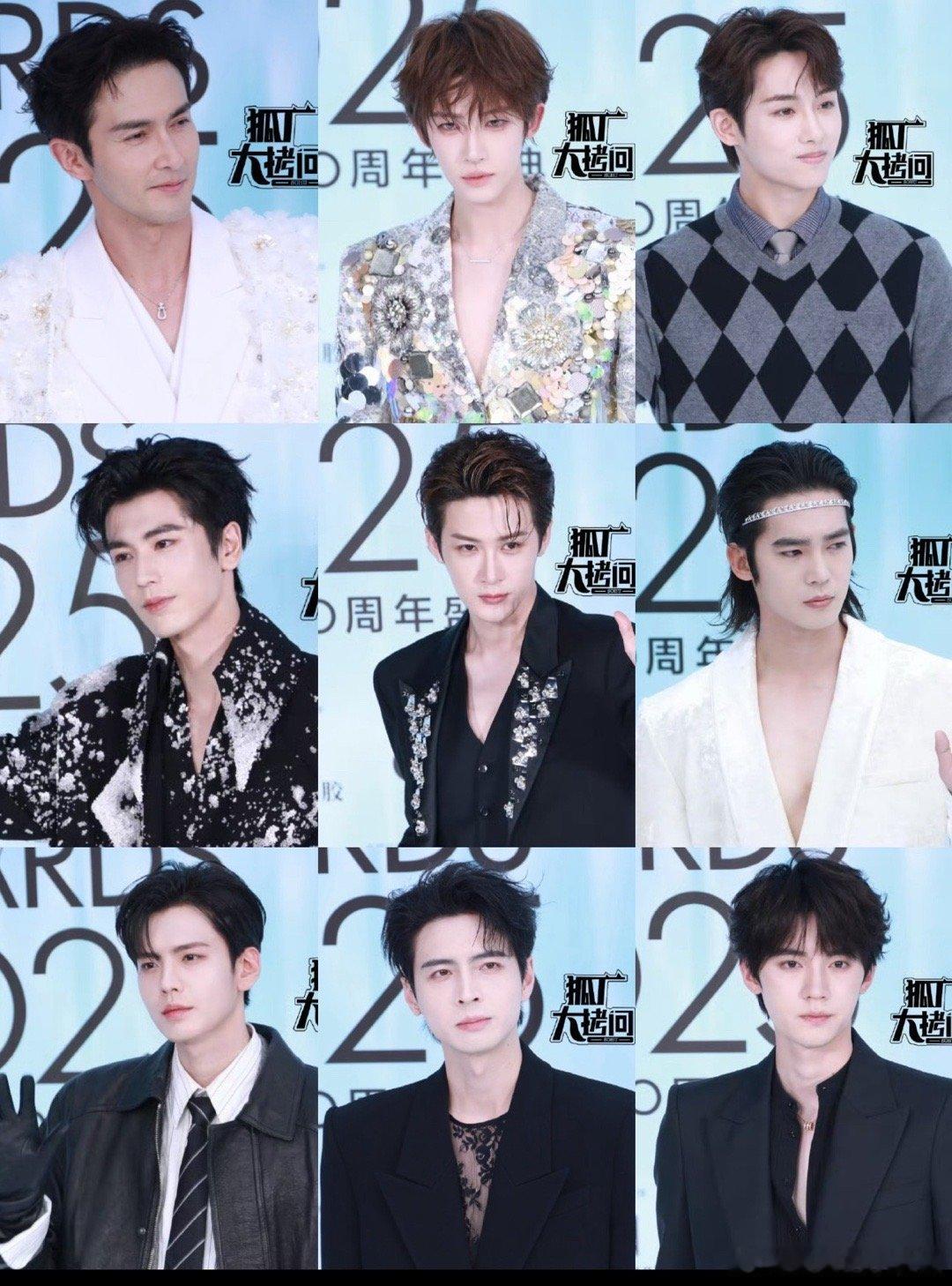 ELLE男明星红毯生图，请浅评✍️ ​​​