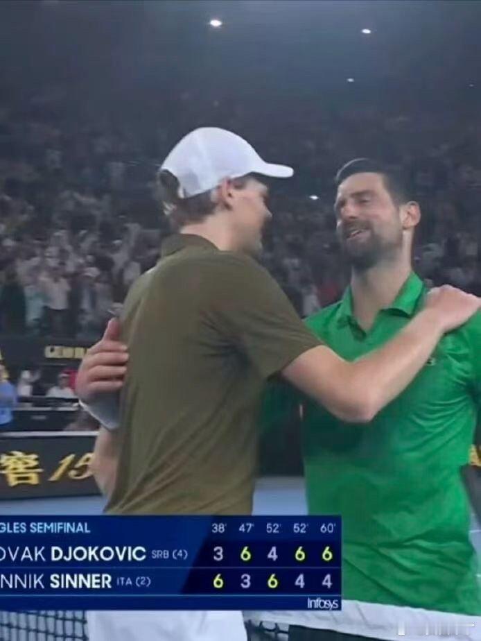 德约科维奇晋级澳网男单决赛澳网男单半决赛，塞尔维亚名将 德约科维奇3-2辛纳 晋