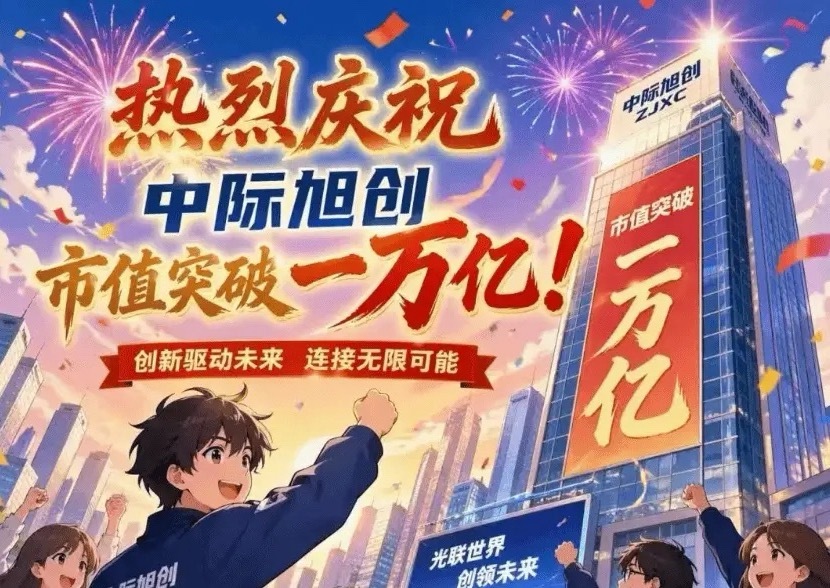 A股历史上有茅台、宁王、迪王，寒王。除了寒王，其它市值都超过万亿！现在中际旭创市