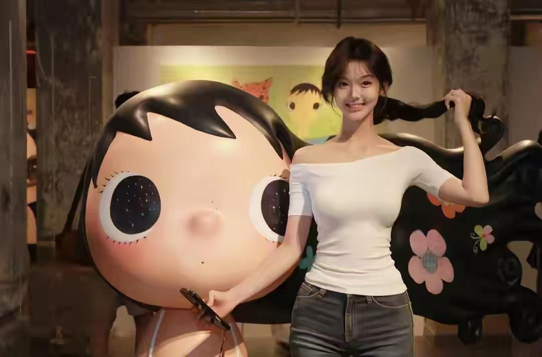 清纯女生大概就是这样子吧
