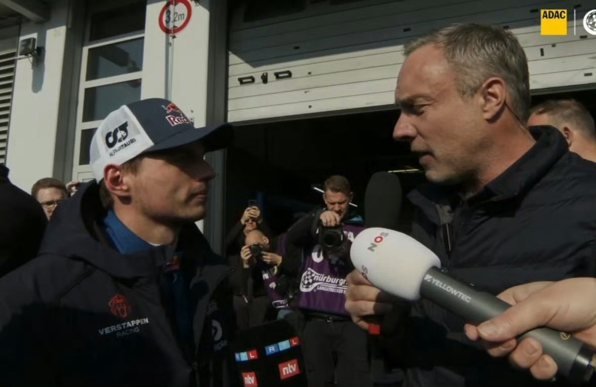 维斯塔潘赛后采访总结 还得是奔驰