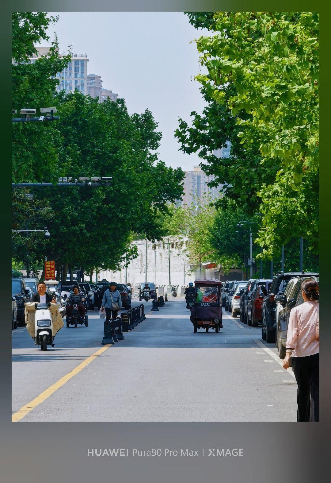 这天气太适合出来溜达了。 