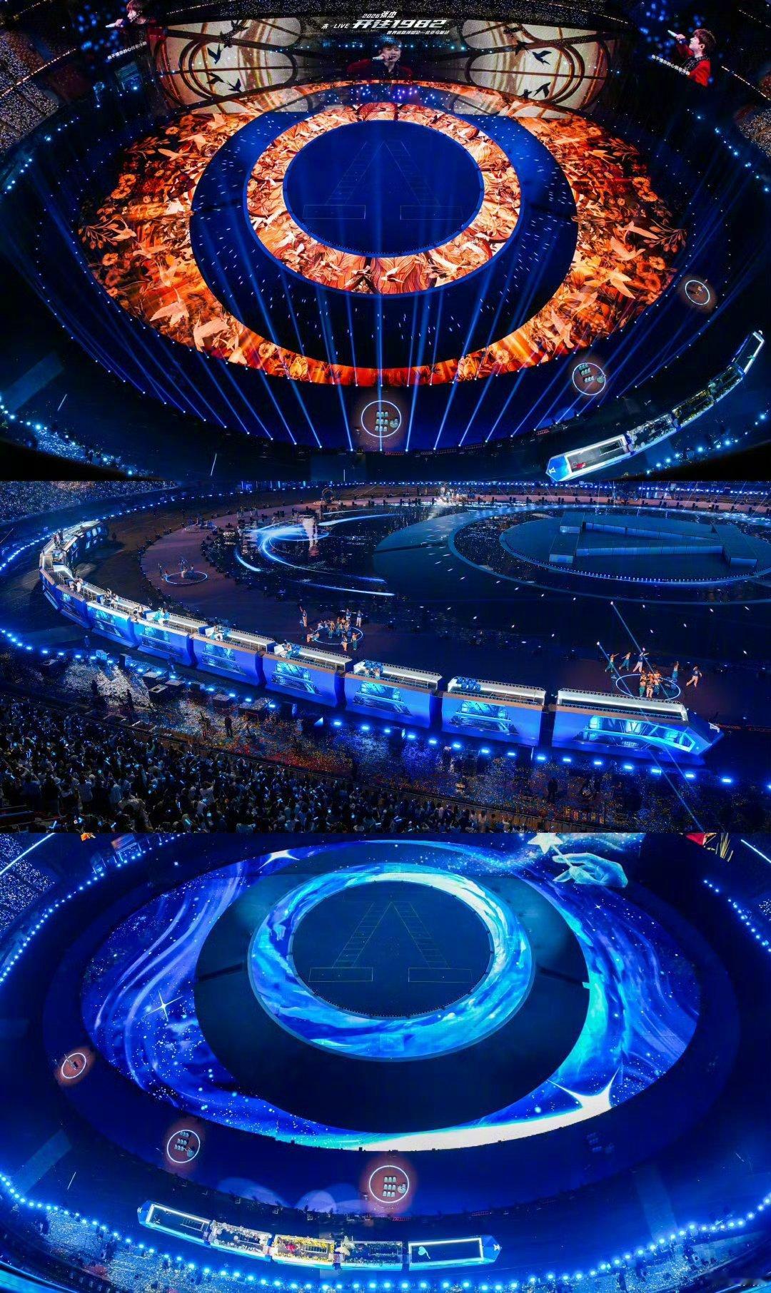 张杰16场鸟巢演唱会收官发文恭喜张杰鸟巢16场圆满收官！能在鸟巢开这么多场还破纪