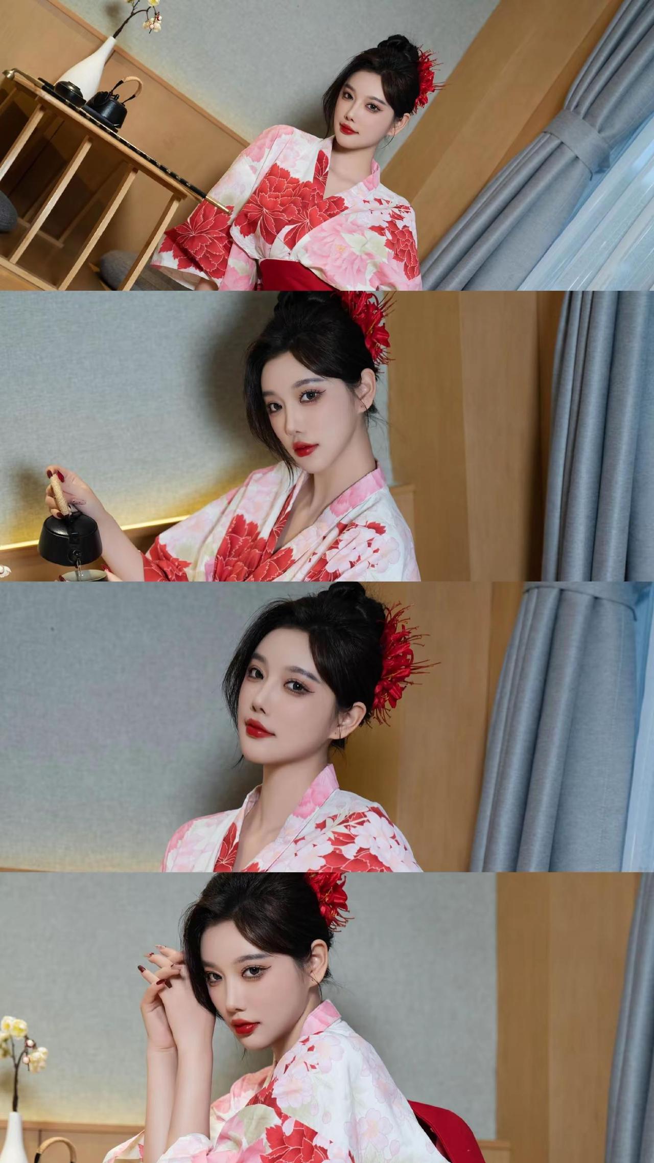 御姐美女颜值汉服美学 甜系少女感穿搭 汉服美学