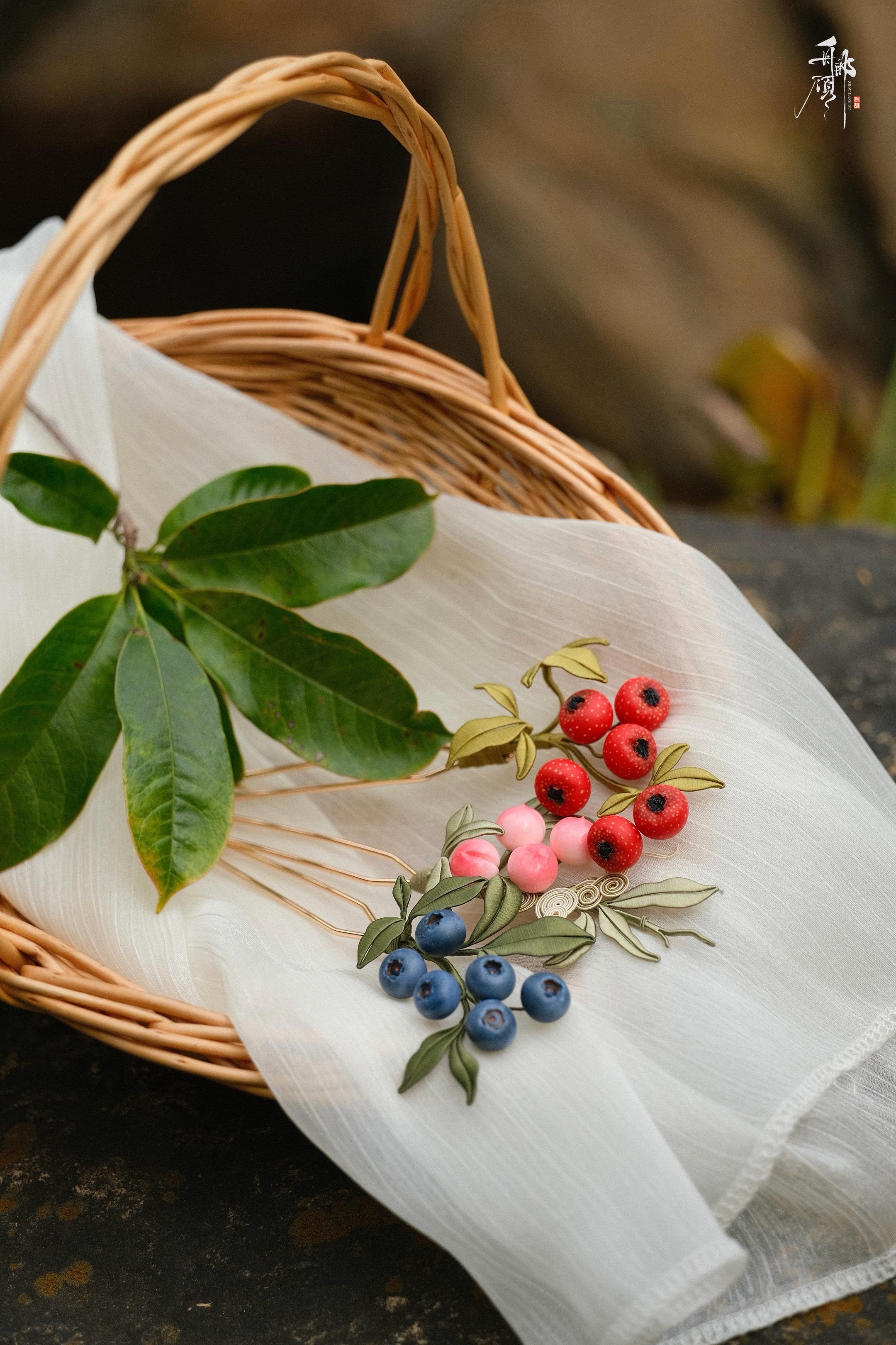 一篮水果钗，精致、日常、且百搭。