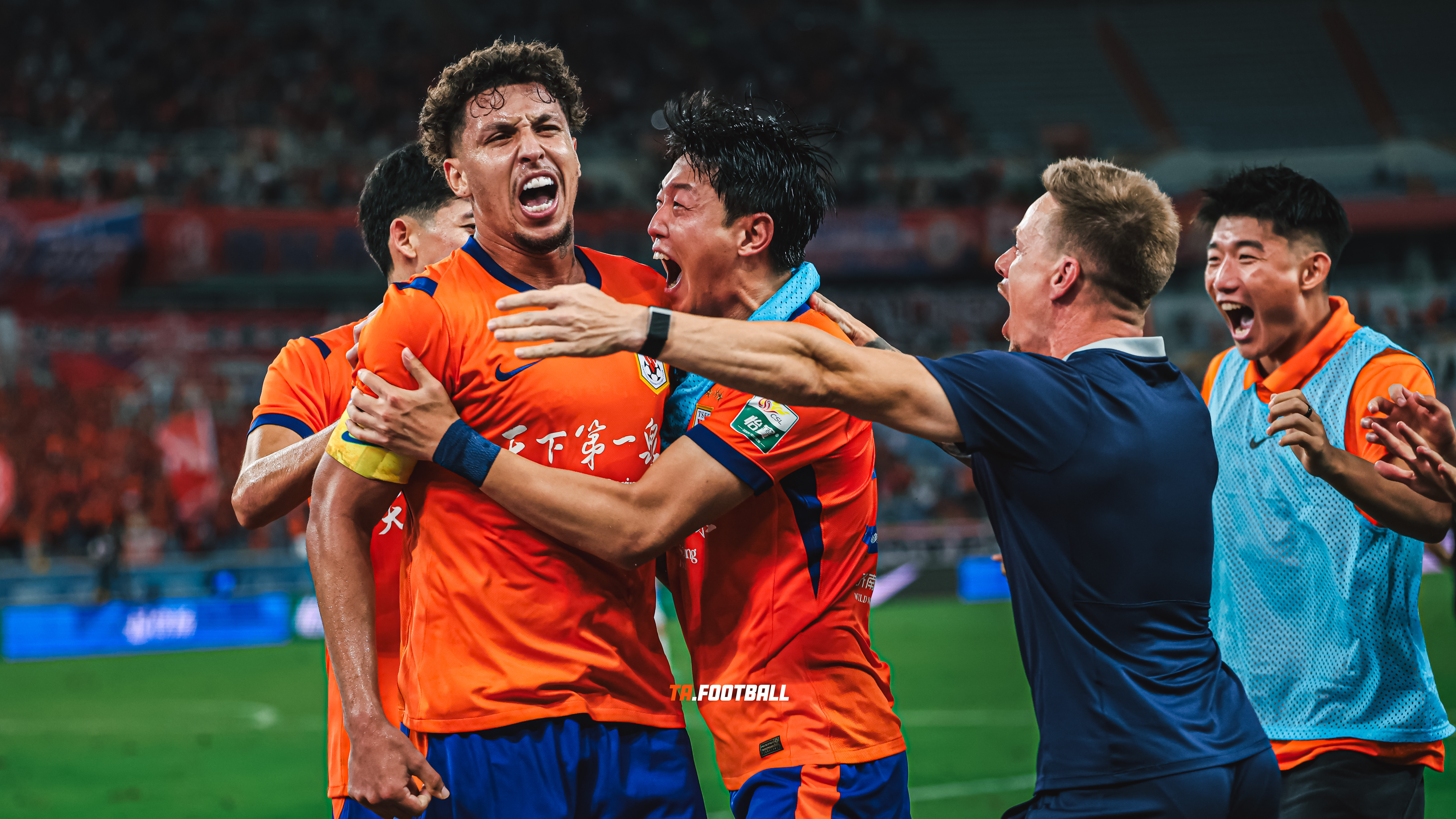 置之死地而后生？还好我们有克雷桑💪中超联赛山东泰山vs天津津门虎山东泰山