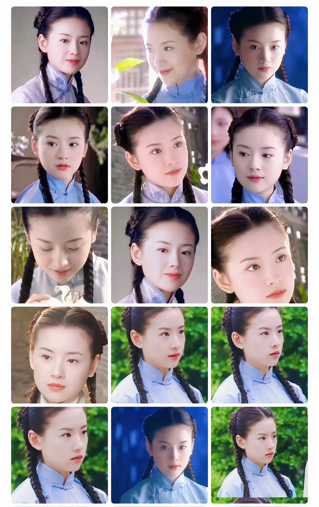 审美一直是把脸全部露出来好看的。 