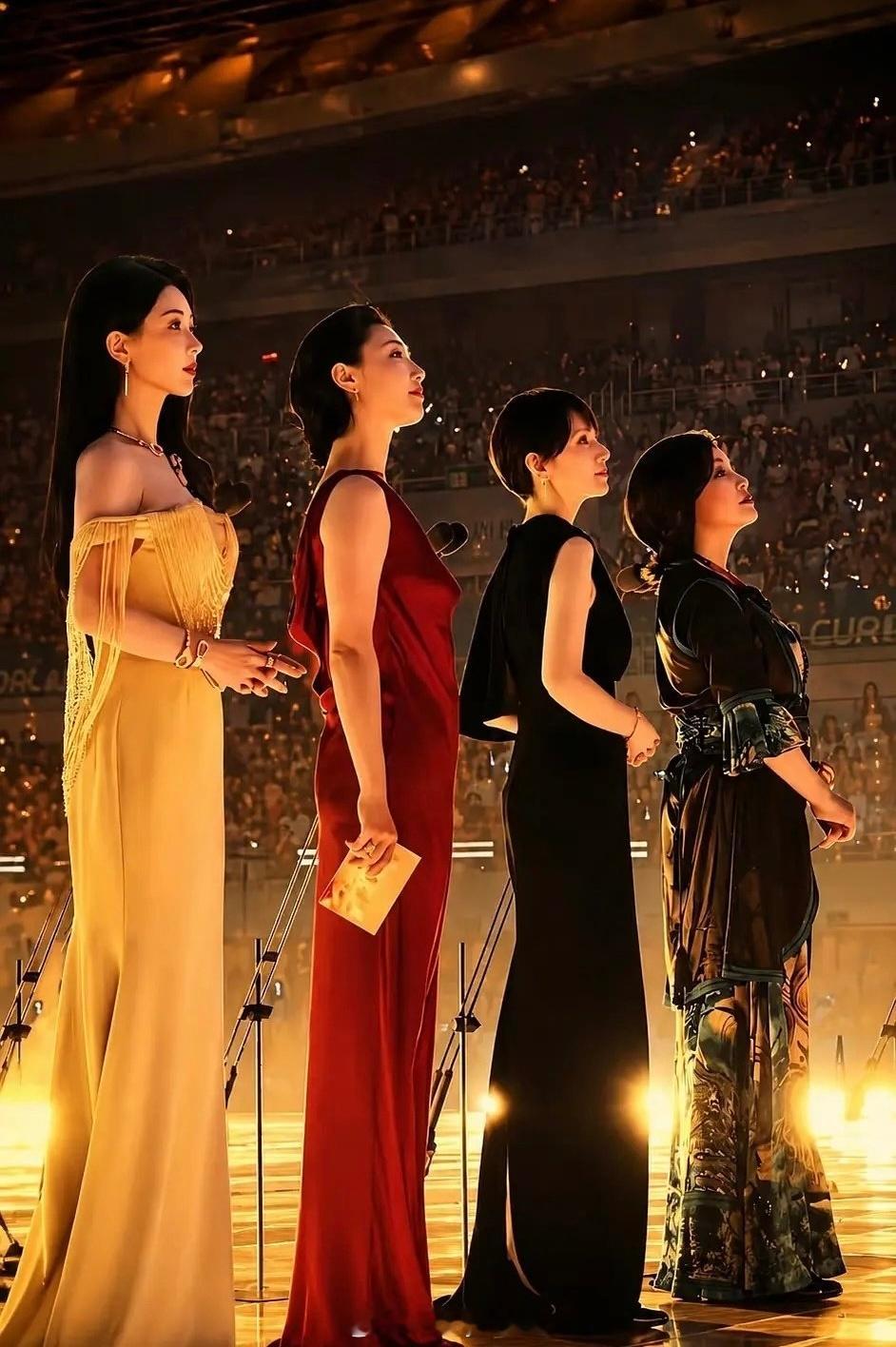 本届百花奖神图有了！刘晓庆、袁泉、白百何、杨紫同框图多平台出圈，好争气的影后们！
