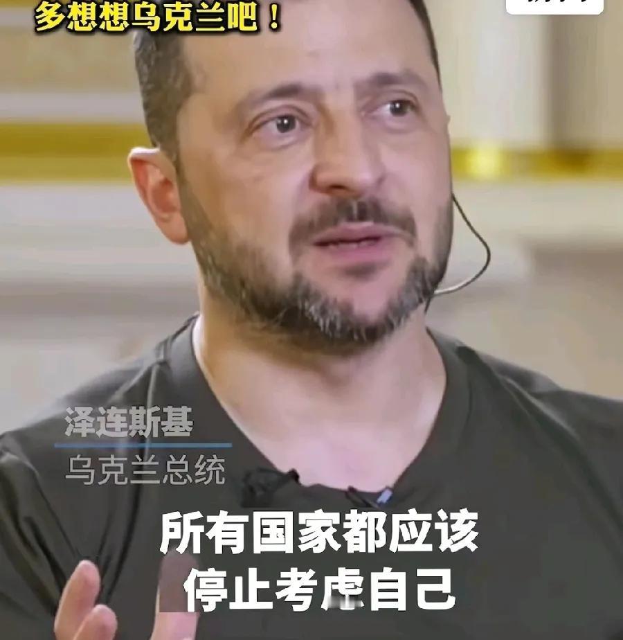 是不是西方画的大饼太多了，让泽连斯基彻底迷失在里面了？他怎么能这么理直气壮让所有