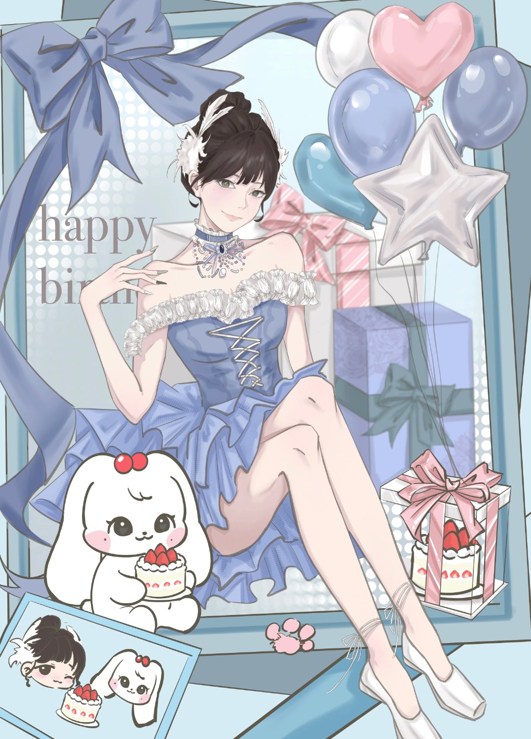 【张员瑛】投一个生日贺图张元英0831生日快乐