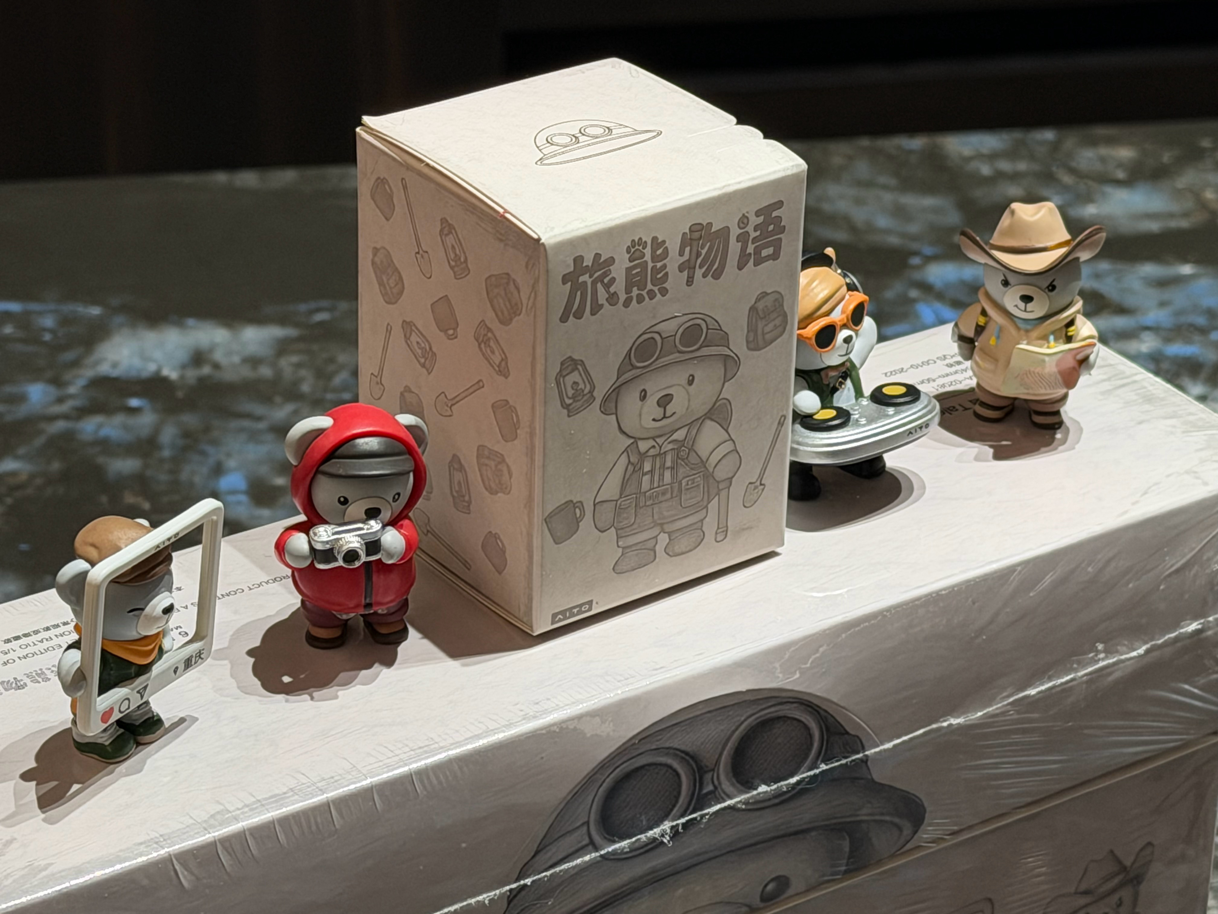 给铁粉宝子们，抽几个萌粒吧～看看你抽到的小熊🐻，会是旅行家还是摄影师呢？📷?