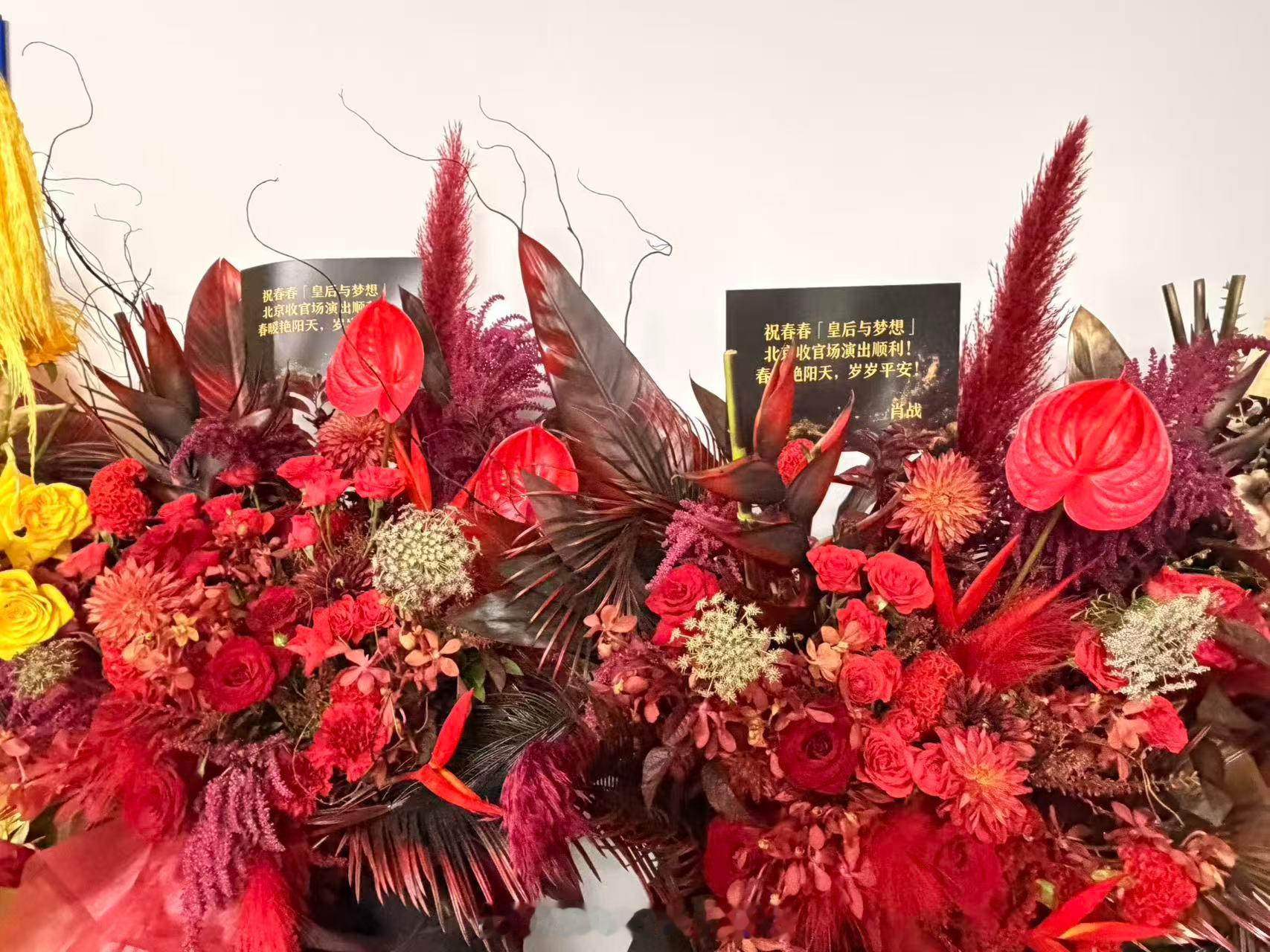 肖战连续两天给李宇春送花篮了肖战又给李宇春送花篮了 不是一次两次，是连续两天都送