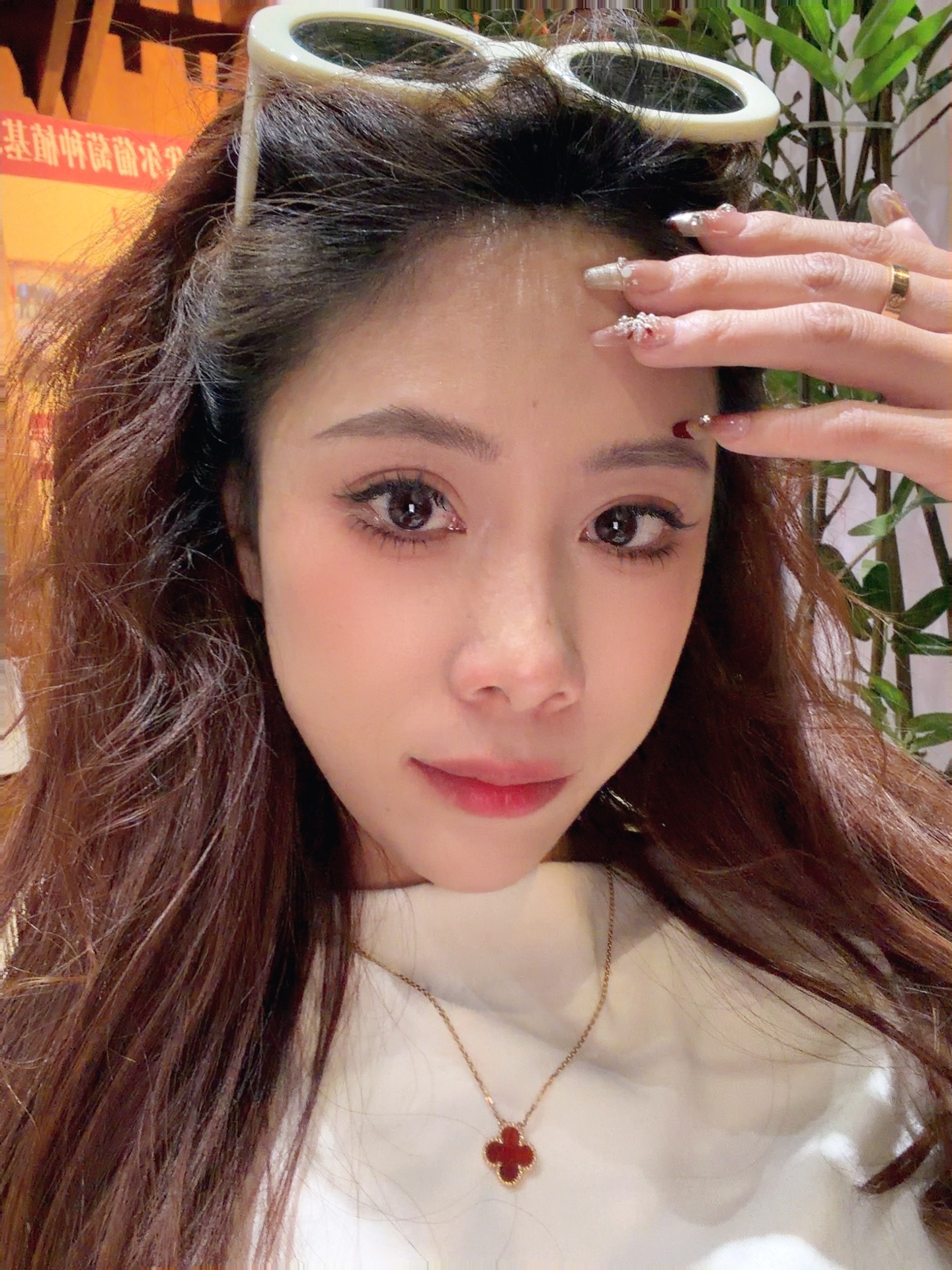 这妆一天了都没脱妆，化妆师的水平还是很不错的。生活手记丽江 丽江·丽江三义国际机