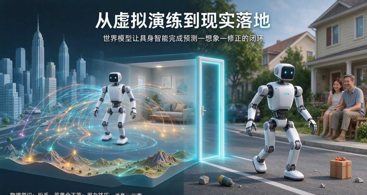 为什么说没有世界模型，AI 永远无法真正走
具身智能 多模态人工智能 人工智能未