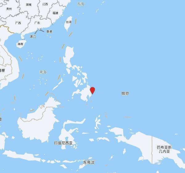【欧洲地中海地震中心】发布，2025-10-04 13:53:35 在 菲律宾棉