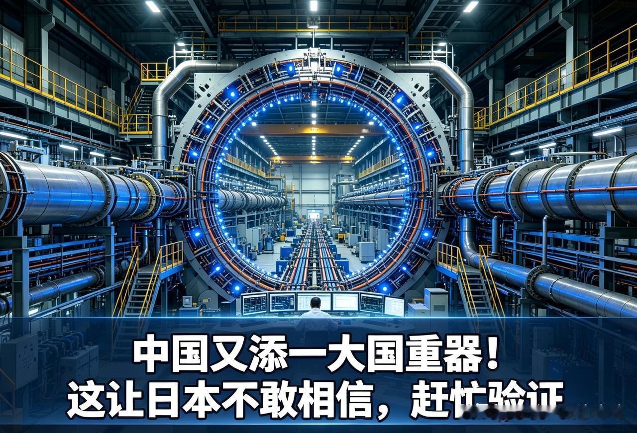 中国又添一大国重器！这让日本不敢相信，赶忙验证

近日，中国重大科技基础设施再传