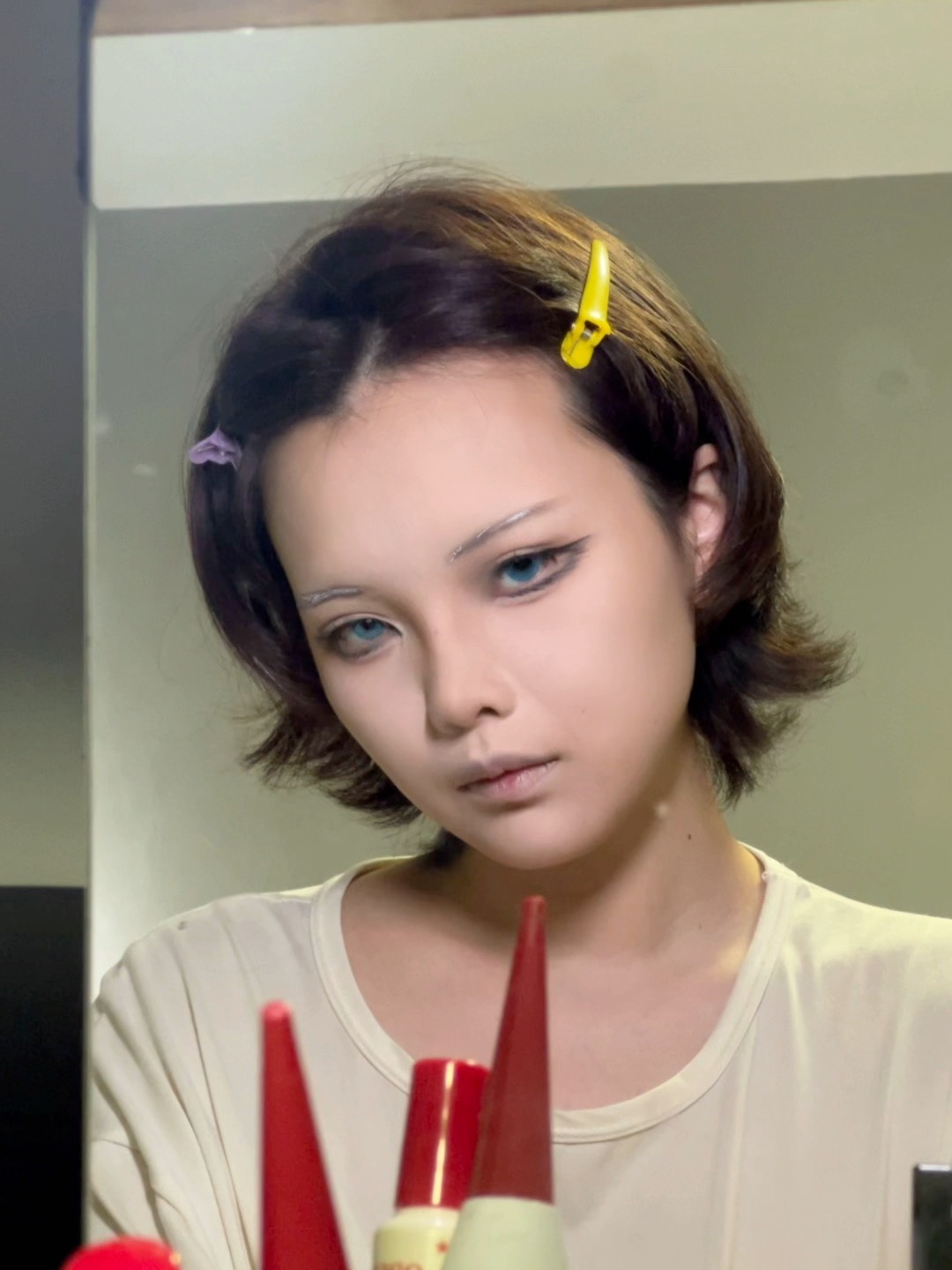 一不小心又给自己化美了 